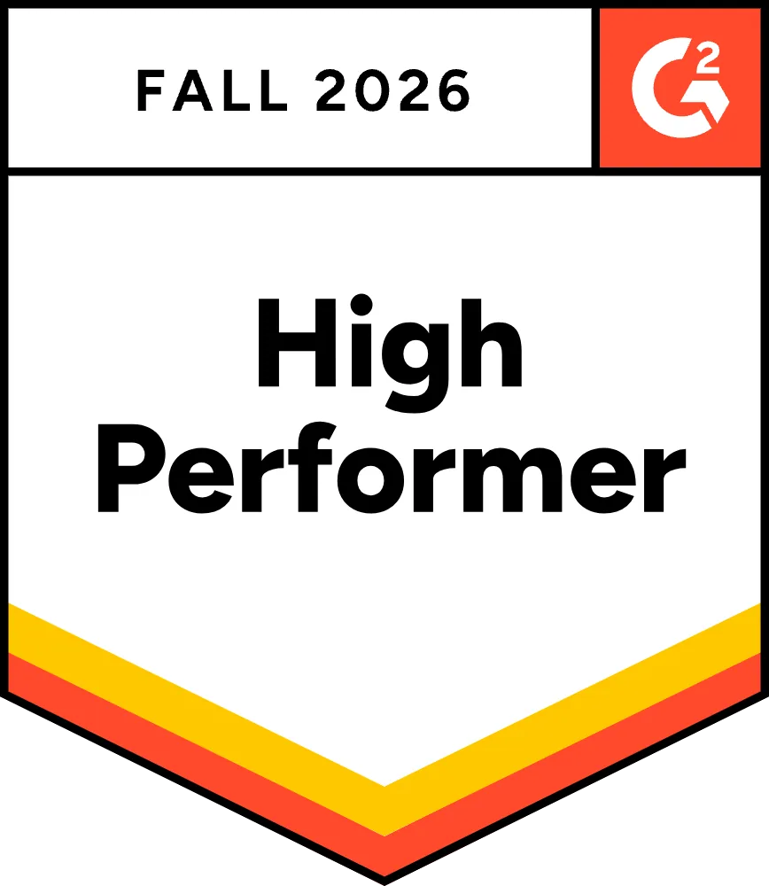 G2 High Performer Fall 2026