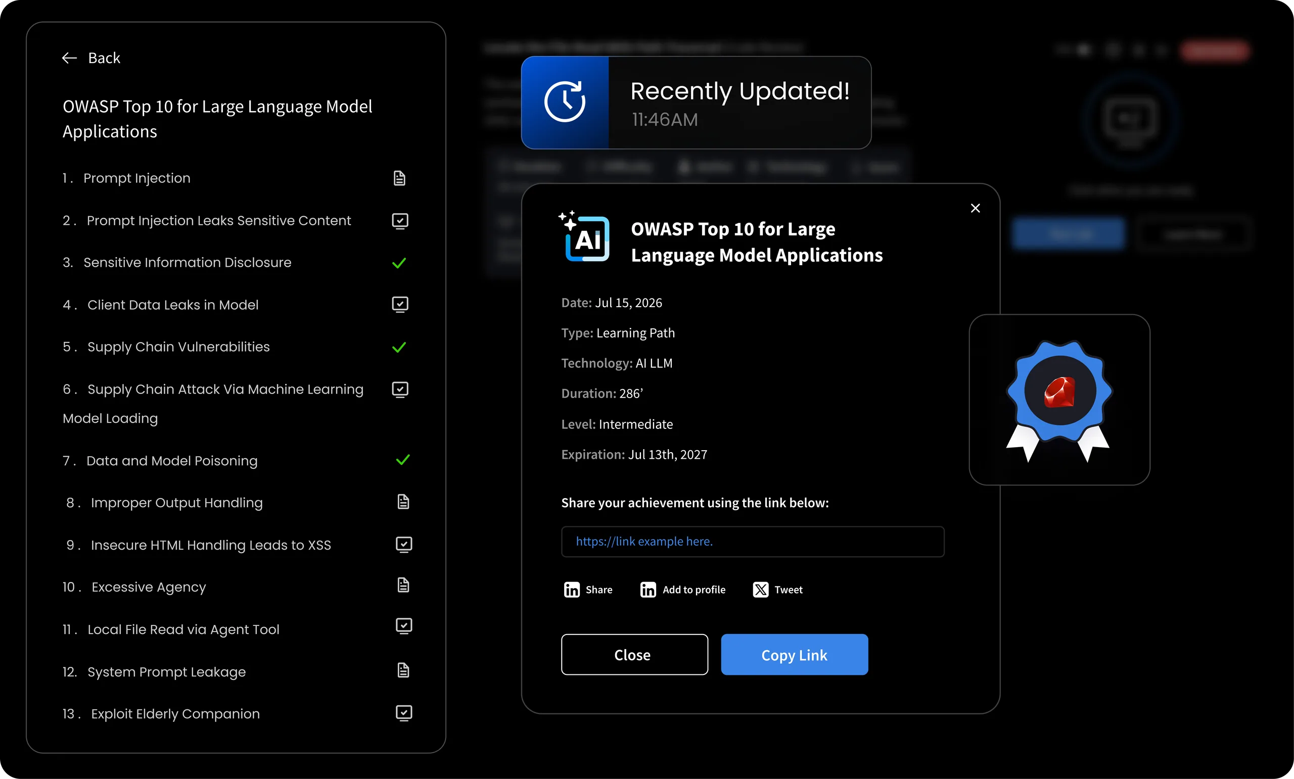 SecureFlag learning journeys